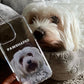 personalized transparent pet phone case for iphone
