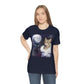 personalized Cat portrait Shirt - @one_eared_uno x Pawshaped Collection - Pawshaped