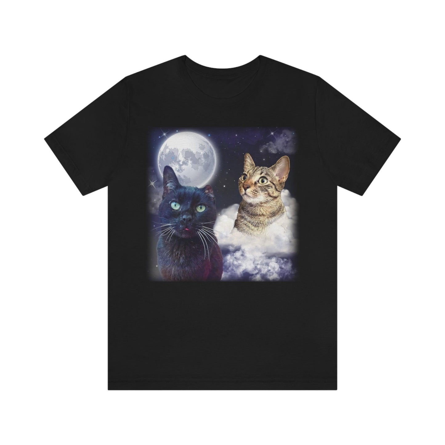 customized Cat portrait Shirt - @one_eared_uno x Pawshaped Collection - Pawshaped