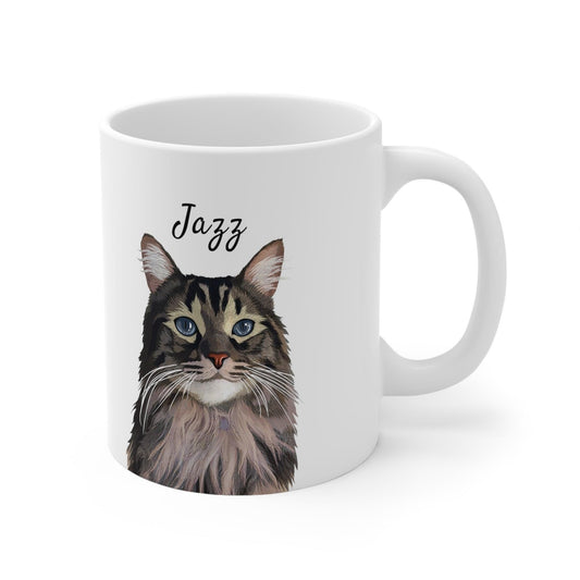 custom cat mug printing near me