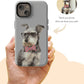 Customized dog iPhone case