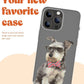 Hand drawn pet iphone case 