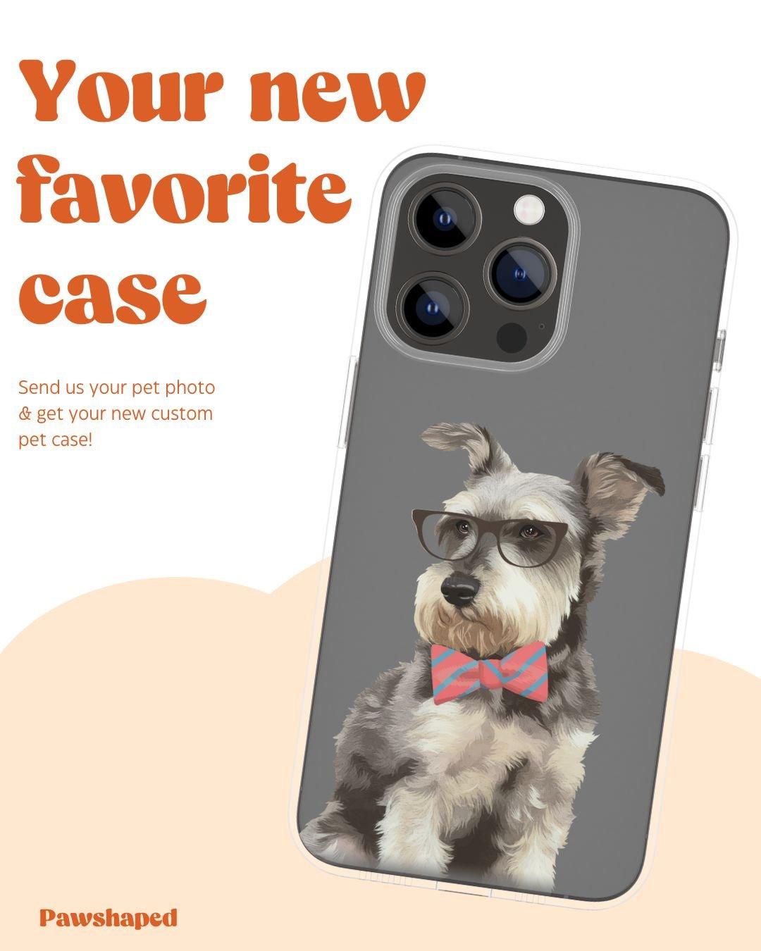 Hand drawn pet iphone case 