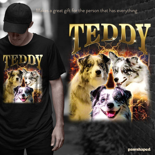 personalized Pet Bootleg Shirt - Pawshaped