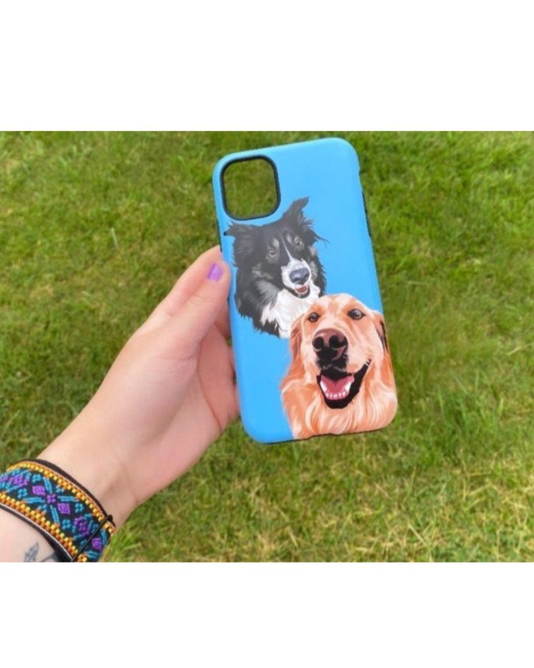 dog photo iPhone Case