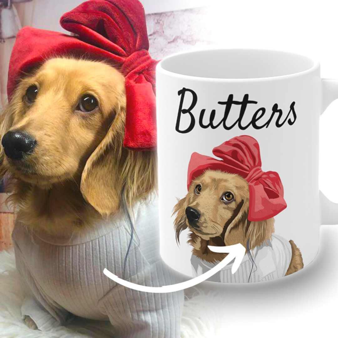 Personalized Face Mug - Pawshaped